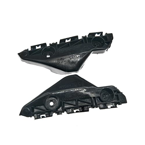BTFWM 2Pcs Front Left Right Side Bumper Bracket Support ABS Bumper Bracket Retainer, for Yaris Sedan 2007 2008 2009 2010 2011 2012 Bumper Mounting Bracket