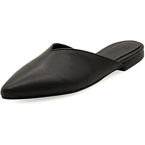 Mules en cuir Emmanuela 36 Noir Cover