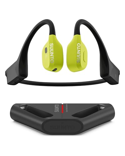 スント SUUNTO WING 骨伝導イヤホン ワイヤレス オープンイヤーヘッドホン 10+20時間再生 IP67防水 aptX adaptive対応 bluetooth5.2 マイク付き 自動ペアリング ランニング スポーツイヤフォン セーフティーLED