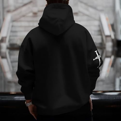 Christian Hoodies for Men Faith Cross Sweatshirts Jesus Hoodie Bible Religious Pullover Christian Gifts for Men3