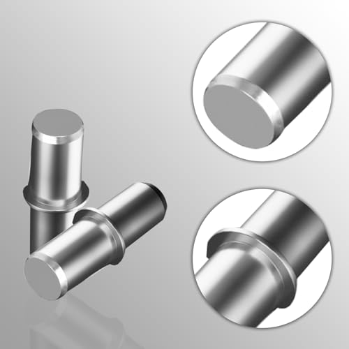 YMWALK 5mm Shelf Supports, Metal Cabinet Wardrobe Shelf Support Pegs - Image 3