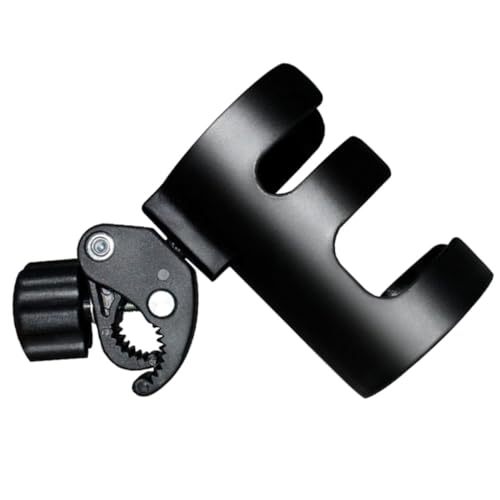 YARNOW Porte-Bouteilles Accessoire Pratique pour Poussette Bébé en PP Léger et Structure Robuste pour Casier à Bouteilles Adapté aux Biberons