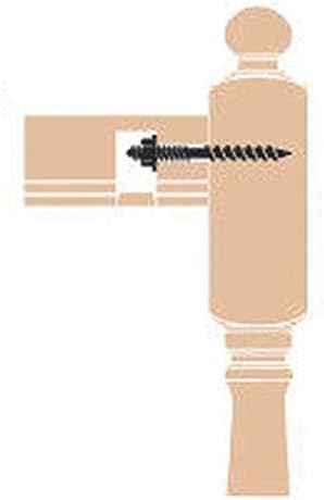 Hand Rail Bolt Fastener by BW Creative Wood