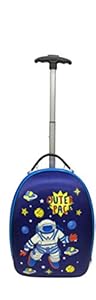Tiyahi Hard Canvas Luggage Trolley Bag for Teens - Backpack for Kids Boys and Girls, Cartoon Travel Bag Suitcase (Outer Space)