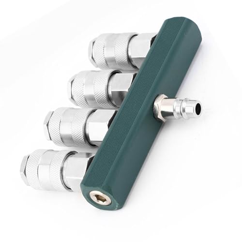 Connecteur rapide à 4 voies résistant 1/4 po NPT