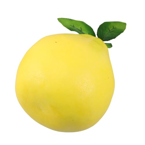 Adorno de fruta artificial realista tipo pomelo para coche y hotel