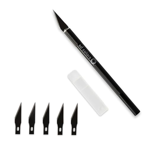 SD COLORS Neues Set enthält 2 Filzkanten-Rakel und Schneidwerkzeug für Auto, Vinyl-Fensterfolien, selbstklebende Vinyl-Fensterfolien, Kontaktfolien, Glasaufkleber, Bastelarbeiten