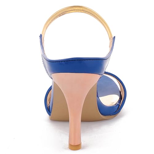 Gicoiz Mule Slippers Women Stiletto High Heels Slides Sandals2