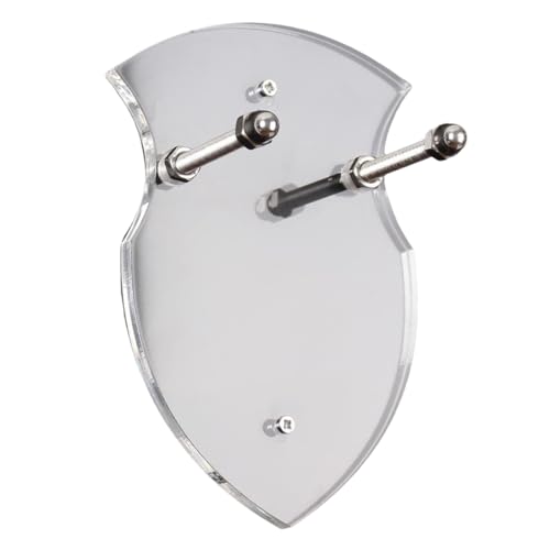 NHQZ Soporte de Espada de Pared,Soporte de Espada,Soporte de Acrílico Transparente para Espada,Espada,Daga,Hacha - Transparente