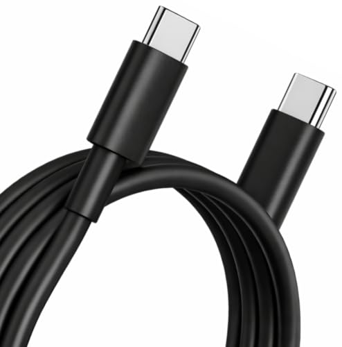 Image of Smolink 68W Type C To Type C Cable Black | Turbo Fast Charging & Data Transfer Cord | Compatible for Motorola Edge 60 Fusion 50 Ultra 50 Pro 40 Neo Razr Ultra G85 G84 G64 G54 | Original Fast Charging