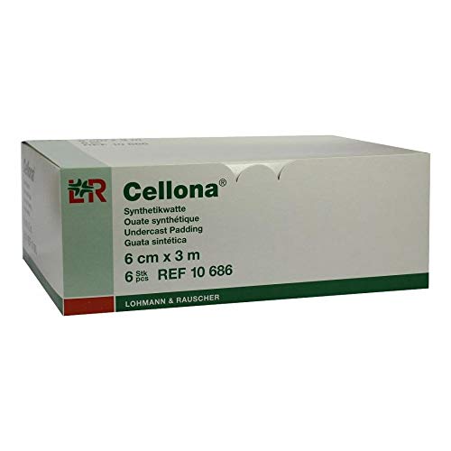 Preisvergleich Produktbild CELLONA Synthetikwatte 6 cmx3 m Rolle 6 St