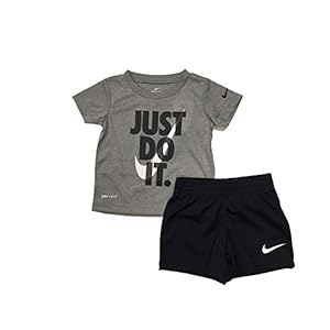 Nike baby-boys Just Do It Graphic T-shirt and Shorts Two-piece Set (Infant)