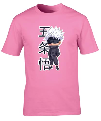 Image of Hippowarehouse Gojo Unisex Short Sleeve t-Shirt XXL Adult Pink