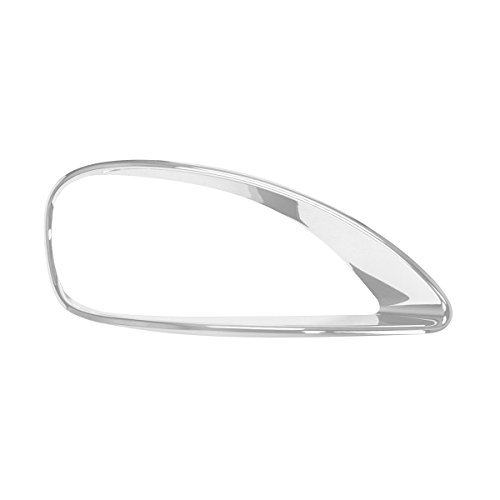 Grand General 89311 Chrome Plastic Passenger Side Headlight Bezel for Freightliner Columbia