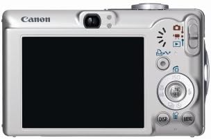 Diagram of Canon PowerShot SD600 back controls