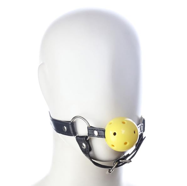 Collar de entrenamiento amarillo para yoga y ejercicios con correa resistente de cuidado personal 3