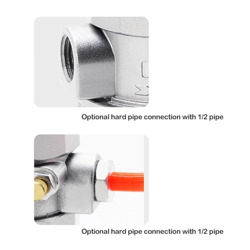 Vanne de vidange pneumatique AD402-04 avec raccord PC8-04 pour compresseur - 3