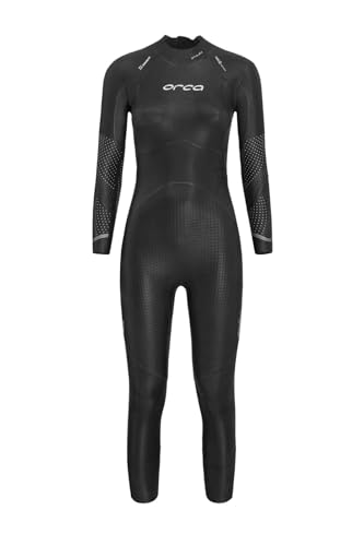  ORCA Athlex Flow V2 - Muta da Triathlon da Donna, Colore: Nero