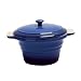 Produktbild Maison Mini Cocotte Schmortopf mit Deckel, Keramik, 400 ml, Blau / cremefarben