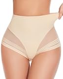 FVACPJ Shapewear Tummy Control Panties - Womens Shaping Underwear Compression Briefs Low Rise Cincher Bodyshaper Girdle Panty Nude