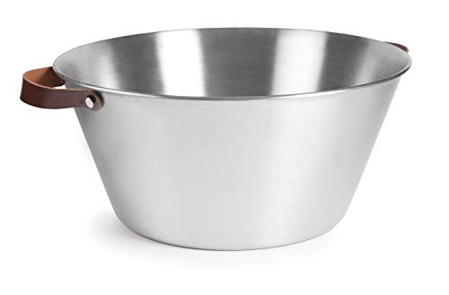 Lacor 65650 Barreño Moon INOX, Acero Inoxidable 18/10, 50 cm / 30'0 L