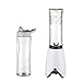 yunyu mélangeur 180W Blender Smoothie Maker - Presse-Agrumes électrique pour Fruits, légumes, Boissons protéinées - Bouteille de Sport Portable 500 ML sans BPA, broyeur, Pot de mélange, Blanc