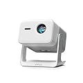 ?3000 ANSI Official Licensed Google TV?4K Smart Projector with WiFi and Bluetooth, VOPLLS Outdoor Projectors with Dolby/Auto Focus, Portable Movie Phone Wireless Gaming Wifi Proyector for Bedroom/Home