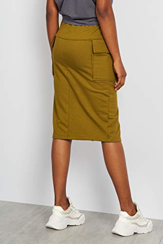 Saia Midi, Colcci, Feminino, Verde Loras, M