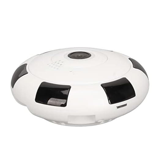 Câmera de segurança olho de peixe, 2MP de áudio bidirecional, câmera panorâmica de 360 ​​graus, visão noturna, conexão wi-fi para ambientes internos(#1)