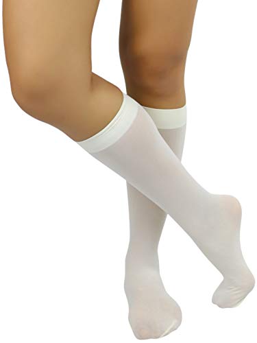Image of ToBeInStyle Womens Pack of 6 Knee High Trouser Professional Socks