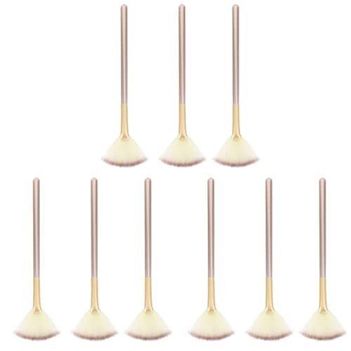 FRCOLOR 3sets Makeup Set Powder Brush Set for Face Highlighter Application 3pcs*3