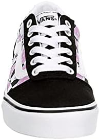 Vans Women's Sneaker, Happy Checkerboard Multi White, 7 | Image 2