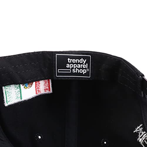 Image of Hecho En Mexico Eagle 3D Embroidered Flat Bill Snapback Cap