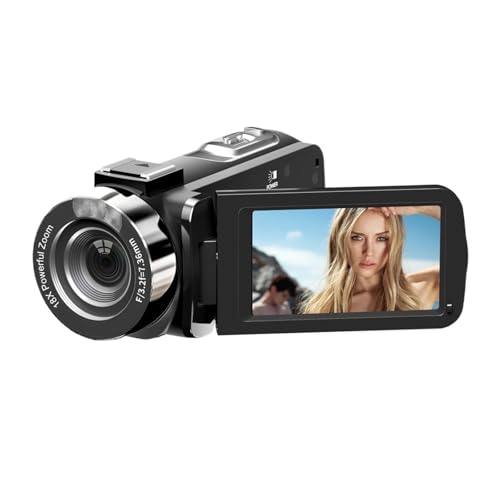 Caméscope professionnel 4K HD zoom 18x et photo 42mp