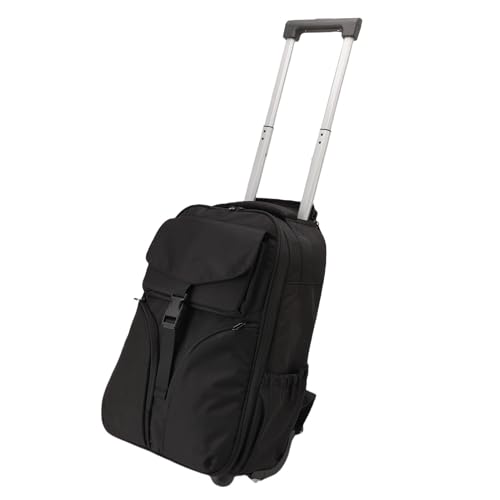 Fockety Mochila Enrolada Com Rodas, Laptop à Prova de água de 30l de Grande Capacidade Com Compressão de Bomba e Vácuo, Mochila Com Rodas para Adultos, Viagens, Viagem de Negócios
