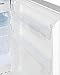Summit Appliance ADA302RFZ Built-in Undercounter ADA Compliant Refrigerator-Freezer in White, Designed for General Purpose Storage with Manual Defrost, Glass Shelves, Front Lock and Door Storage