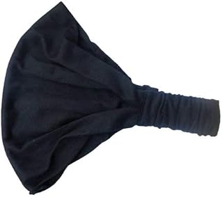 Keshet Accessories Wide Cotton Hair Band Solid Boho Yoga Style Soft Headband