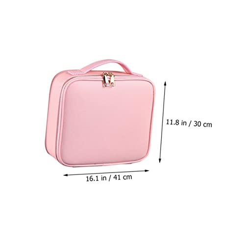 Trousse de maquillage de voyage avec compartiments réglables Baluue - 5