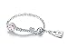 MAYIYAHO Trendy New 925 Sterling Silber Love Heart Lock Schlüsselanhänger Ringe für Frauen Hochzeit Engagement Schmuck Anel