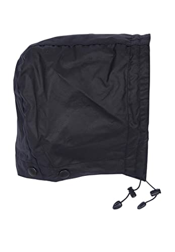 Barbour Waxed Cotton Hood - Black