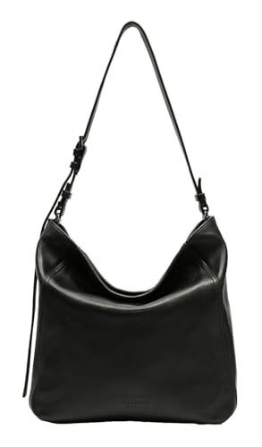 LIEBESKIND BERLIN Chudy Sheep Natural Hobo Bag M Black