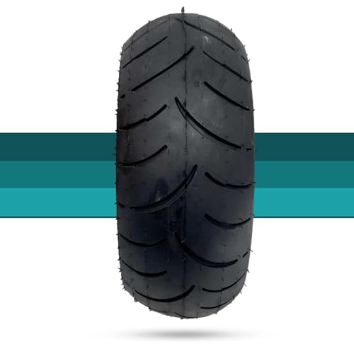 MZBZYU 90/65-6 Tire 10-Inch 90/65-6 Vacuum Tubeless Fat Tire Thickened 90/65-6 Go Kart Tire Wear-Resistant Vacuum Tubeless for Electric Scooter Tires