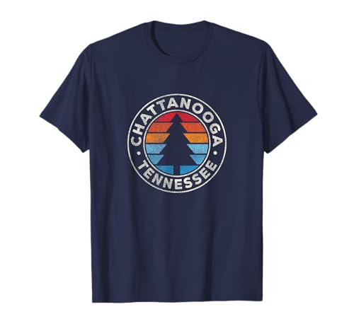 Chattanooga Tennessee TN Vintage Graphic Retro 70s T-Shirt