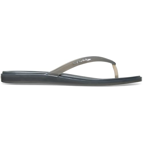 Crocs Miami Jelly Round Toe Tongs Femmes Lemonade Jelly - vue 8