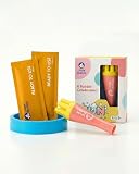 Uncle Bubble Mini Bubble Blower, Pink Eco Pouch for Kids