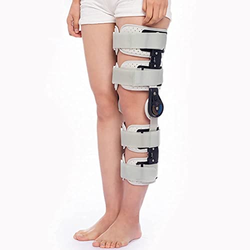 Zarux Knee Braces For Working Out Hinged Rom Knee Brace, Adjustable Leg Stabilizer Recovery Immobilization After Surgery, Medical Orthopedic Support Stabilizer After Surgery #TOP1