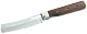 Herbertz Camping-Brotmesser aus AISI 440A-Stahl mit Holzgriff