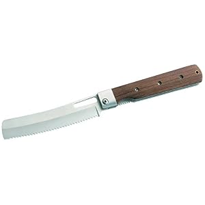 Herbertz 314913 Camping Bread Knife, Steel 440 A, Handle Length 12.6 cm Cutlery / Kitchen on the go, Stainless Steel, Multicoloured, Medium