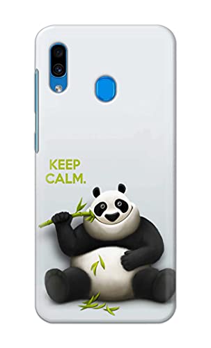 Image of PRINTFIDAA� Printed Hard Back Cover Case for Samsung Galaxy A20 | Samsung Galaxy M10s Back Cover (Cartoon Panda) -2808
