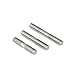 304 Stainless Steel Double-Ended Threaded Rods | M3-M16 | 1-10 Pcs | Partial Threaded Studs(130mm M8 2Pcs)